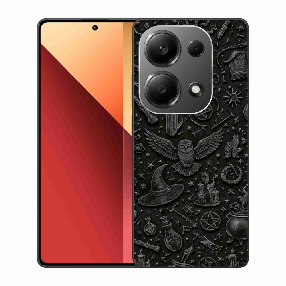 Gelový kryt mmCase na Xiaomi Redmi Note 13 Pro/Poco M6 Pro - tmavý magický svět