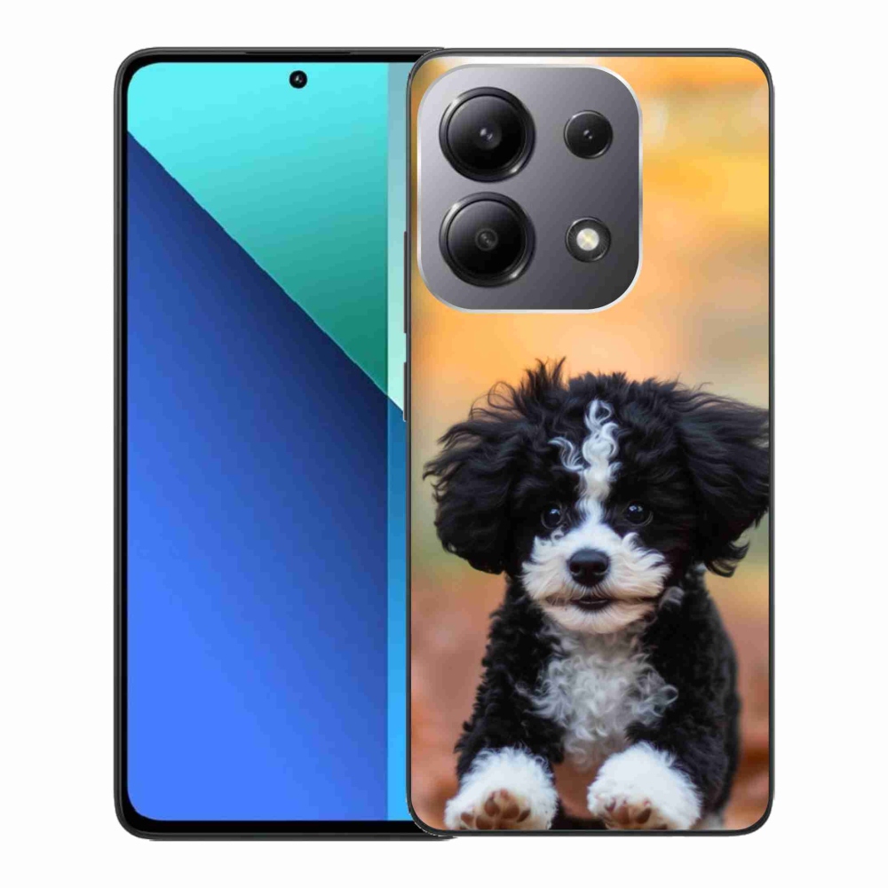 Gelový kryt mmCase na Xiaomi Redmi Note 13 - roztomilé štěně 2