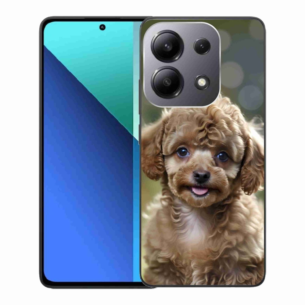 Gelový kryt mmCase na Xiaomi Redmi Note 13 - roztomilý pudl