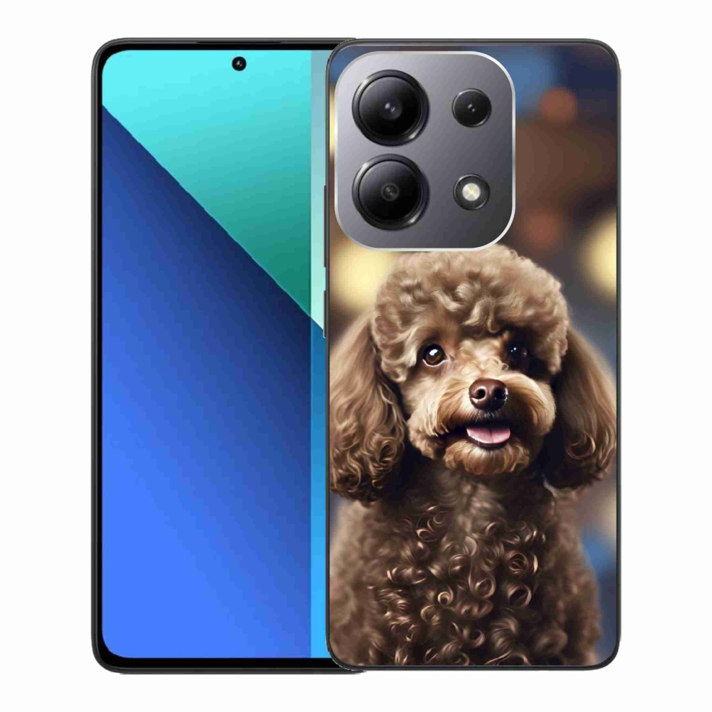 Gelový kryt mmCase na Xiaomi Redmi Note 13 - roztomilý pudl