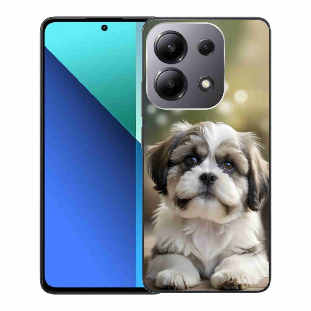 Gelový kryt mmCase na Xiaomi Redmi Note 13 - roztomilý shih-tzu