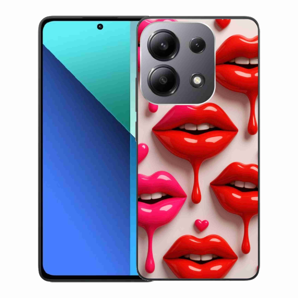 Gelový kryt mmCase na Xiaomi Redmi Note 13 - rty 2