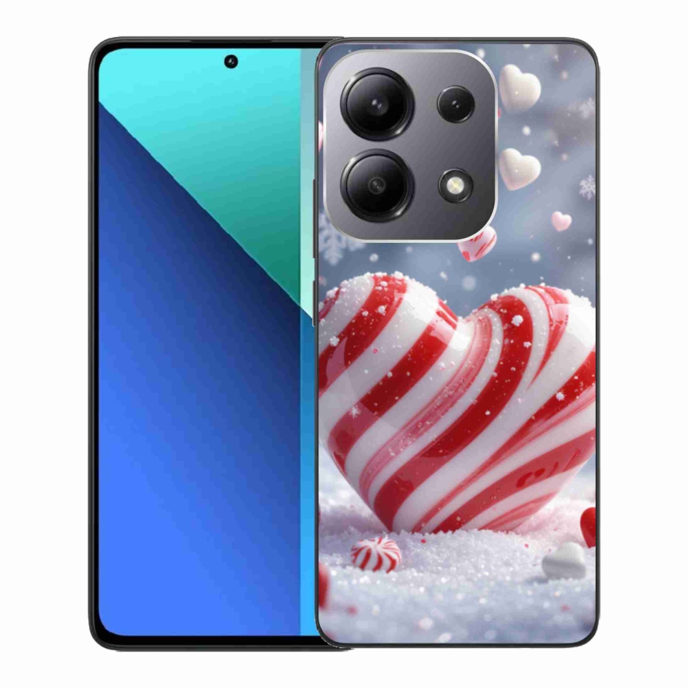 Gelový kryt mmCase na Xiaomi Redmi Note 13 - sladké srdce