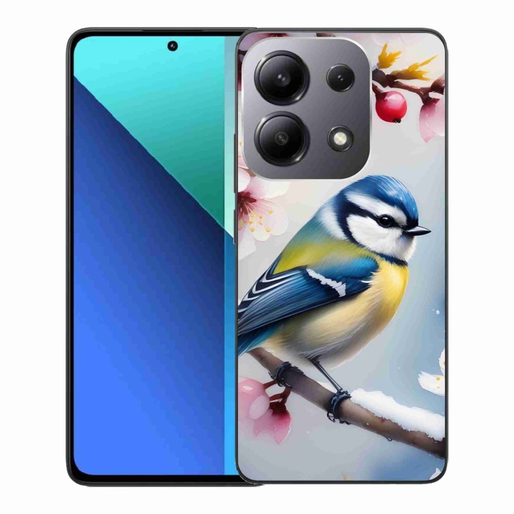 Gelový kryt mmCase na Xiaomi Redmi Note 13 - sýkorka