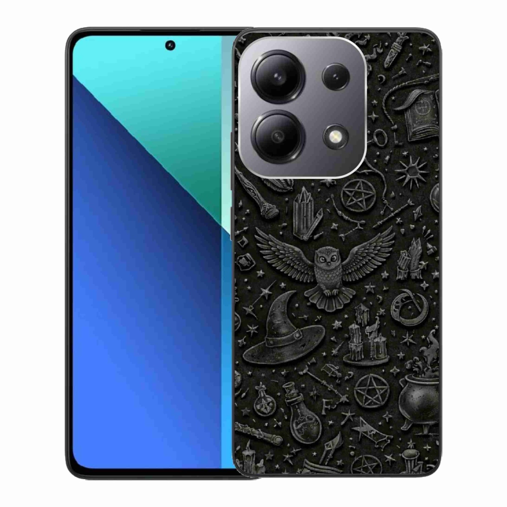 Gelový kryt mmCase na Xiaomi Redmi Note 13 - tmavý magický svět