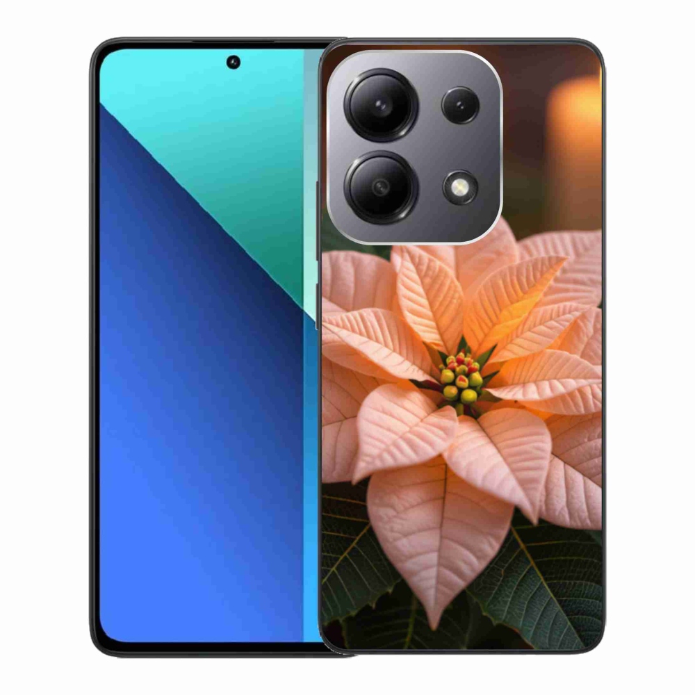 Gelový kryt mmCase na Xiaomi Redmi Note 13 - vánoční hvězda