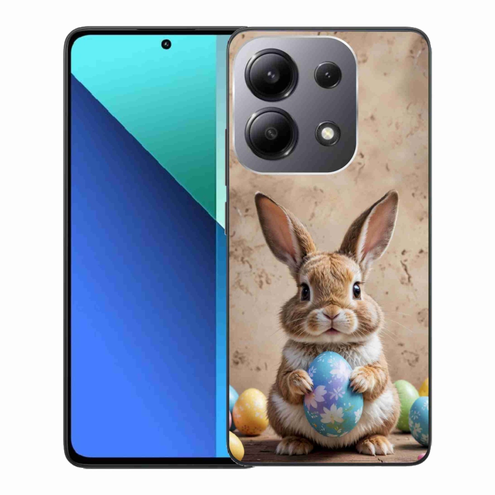 Gelový kryt mmCase na Xiaomi Redmi Note 13 - velikonoční králíček