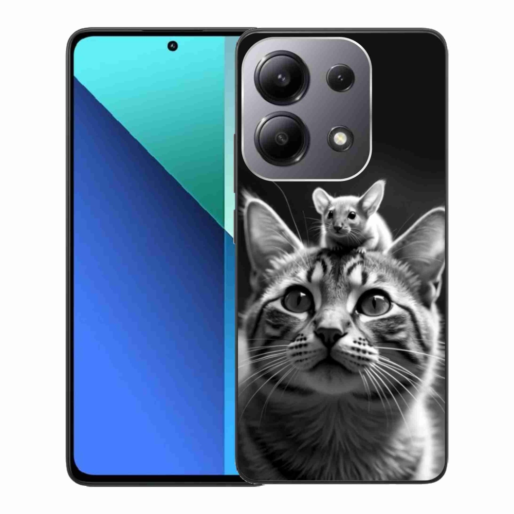 Gelový kryt mmCase na Xiaomi Redmi Note 13 - zvířecí přátelství 2