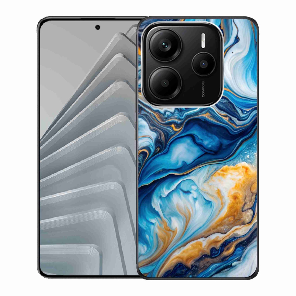Gelový kryt mmCase na Xiaomi Redmi Note 14 5G - abstraktní motiv 34