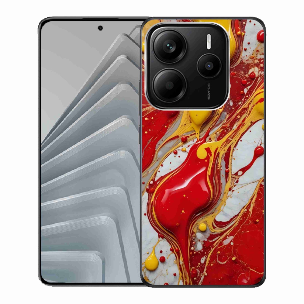 Gelový kryt mmCase na Xiaomi Redmi Note 14 5G - abstraktní motiv 42