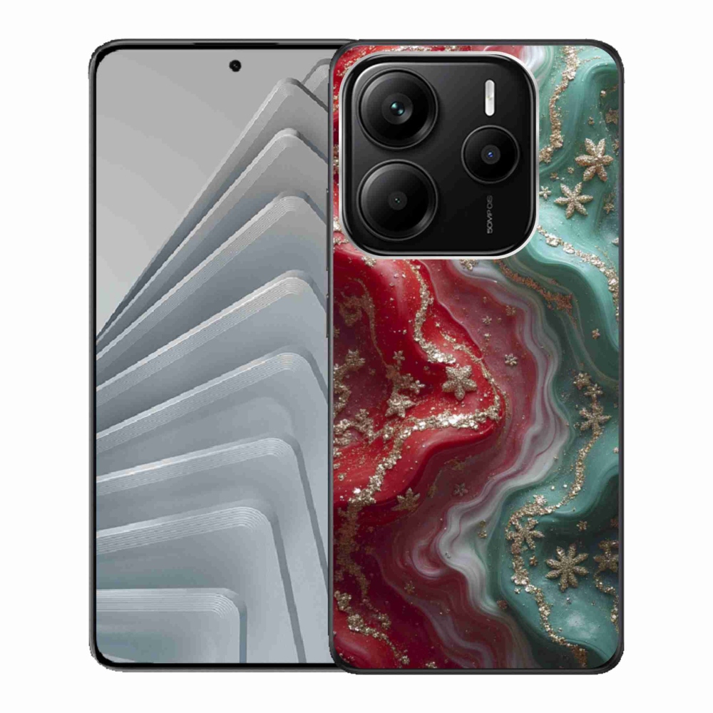 Gelový kryt mmCase na Xiaomi Redmi Note 14 5G - abstraktní motiv 54