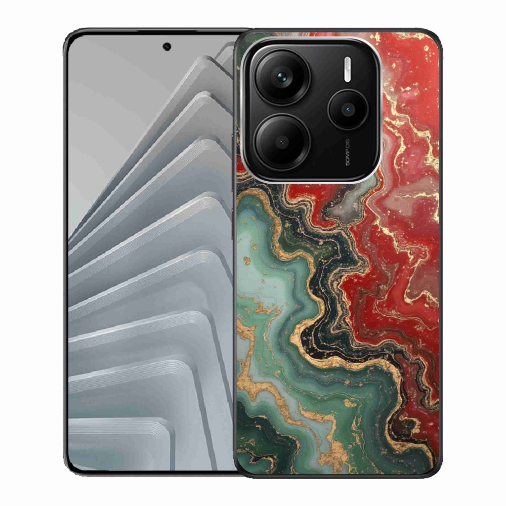 Gelový kryt mmCase na Xiaomi Redmi Note 14 5G - abstraktní motiv 55
