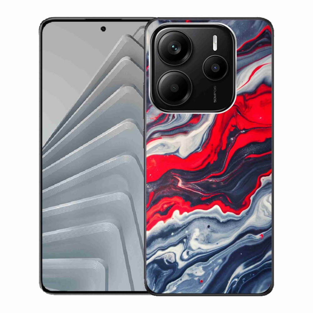 Gelový kryt mmCase na Xiaomi Redmi Note 14 5G - abstraktní motiv 59