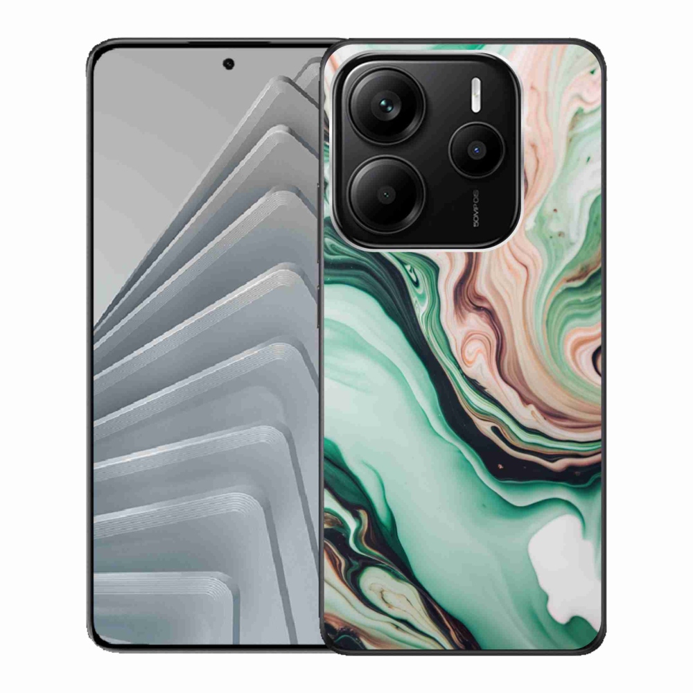 Gelový kryt mmCase na Xiaomi Redmi Note 14 5G - abstraktní motiv 62