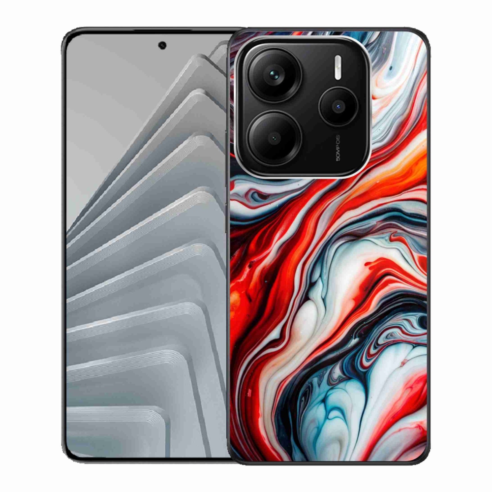 Gelový kryt mmCase na Xiaomi Redmi Note 14 5G - abstraktní motiv 63