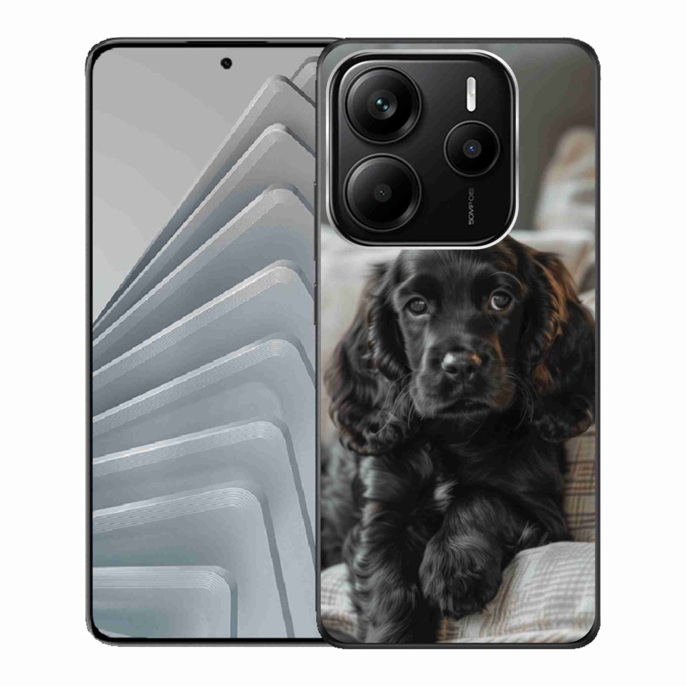 Gelový kryt mmCase na Xiaomi Redmi Note 14 5G - anglický kokršpaněl