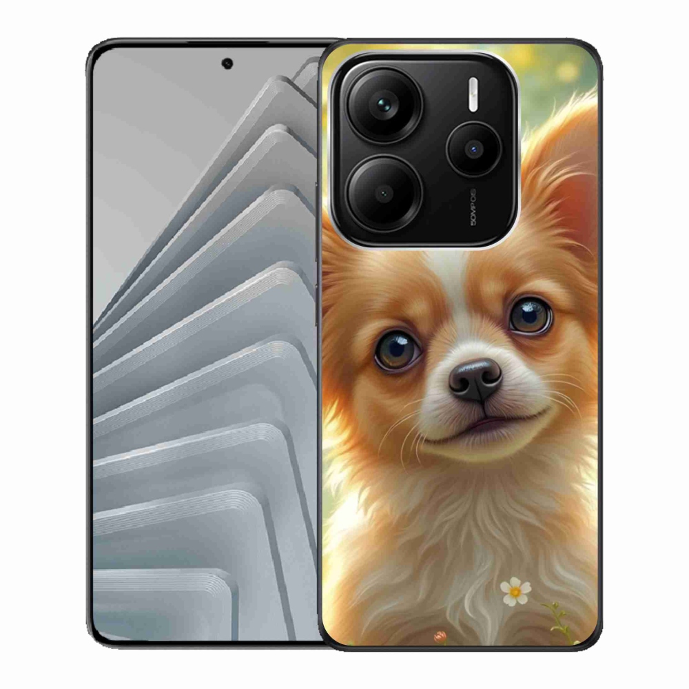 Gelový kryt mmCase na Xiaomi Redmi Note 14 5G - čivava 5