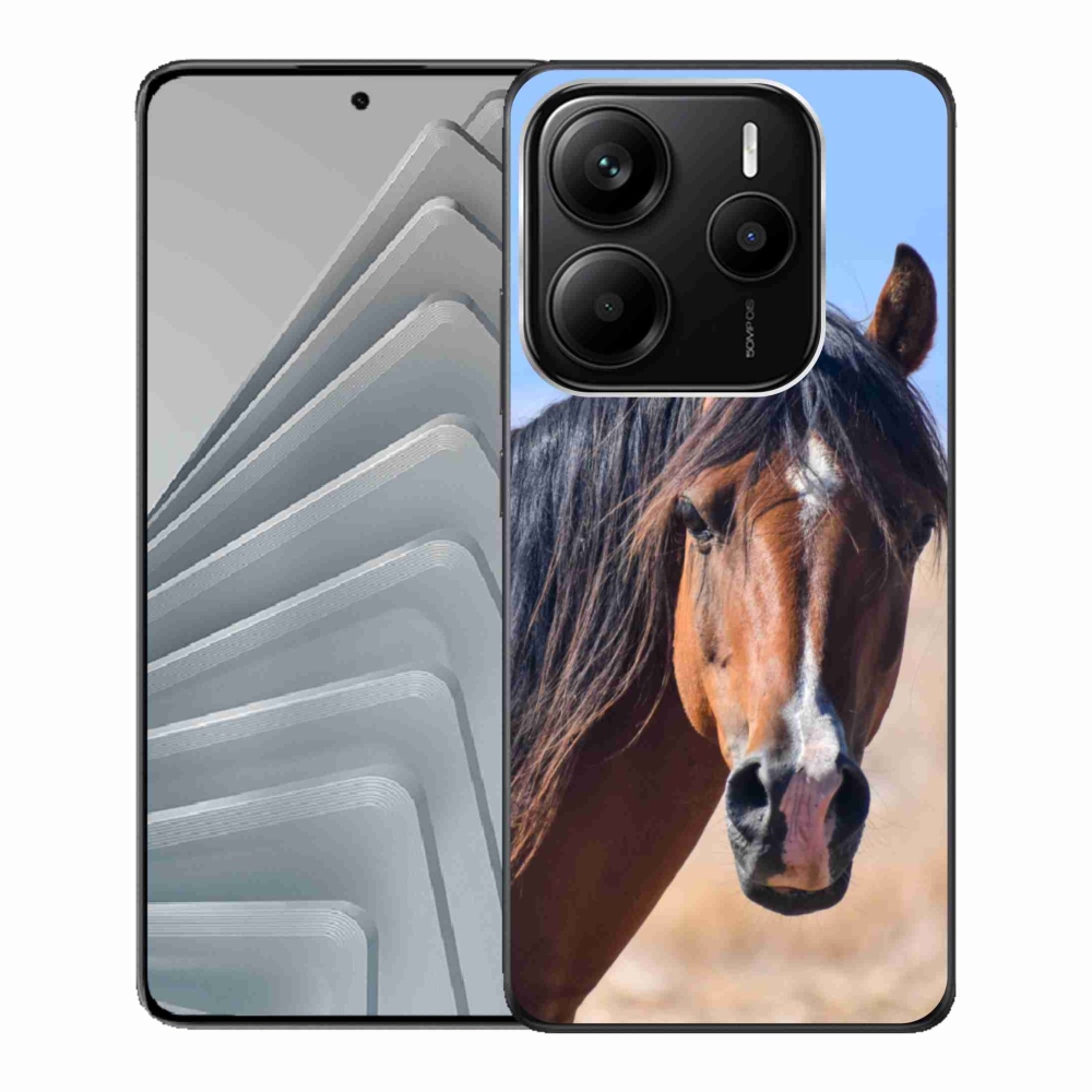 Gelový kryt mmCase na Xiaomi Redmi Note 14 5G - klidný kůň
