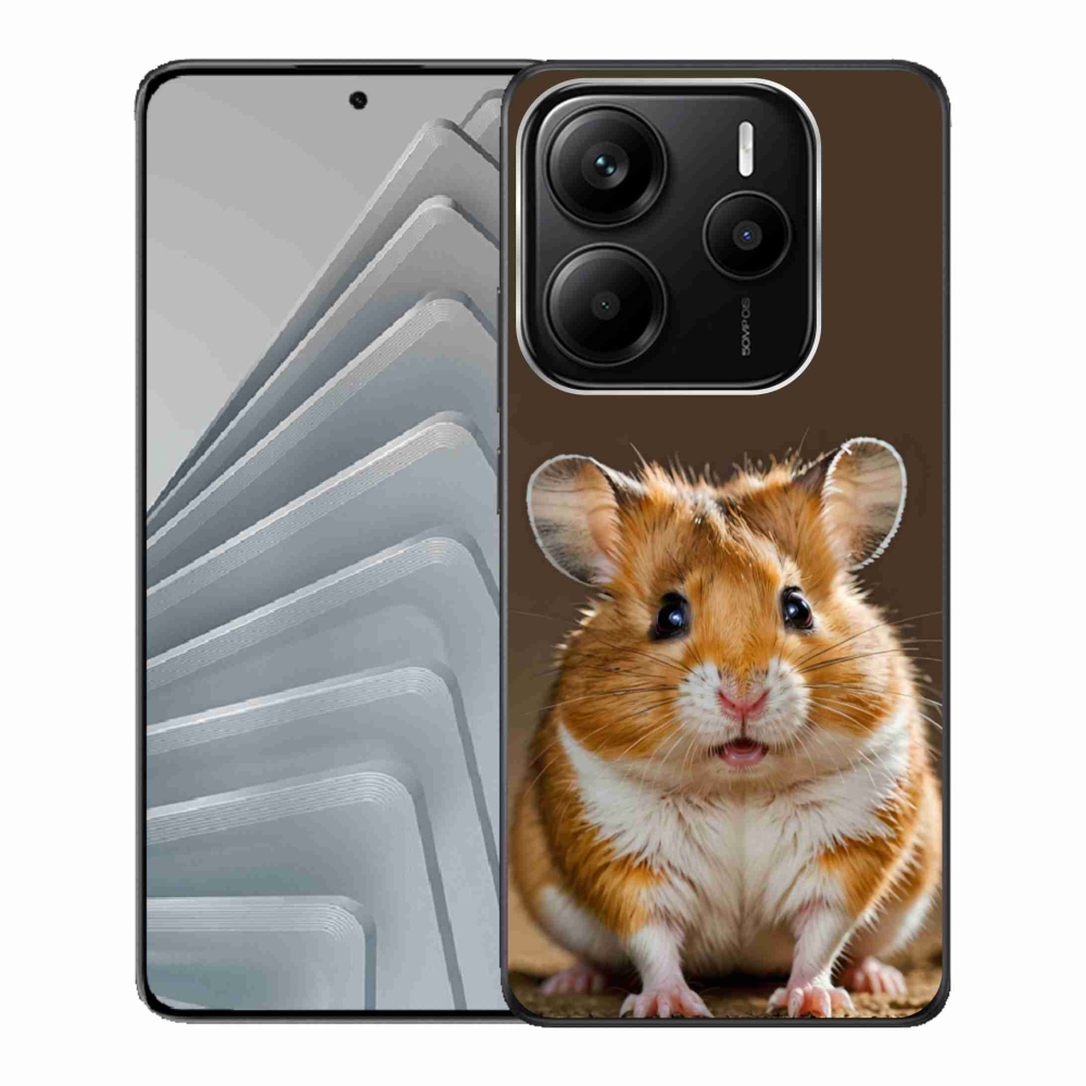 Gelový kryt mmCase na Xiaomi Redmi Note 14 5G - křeček