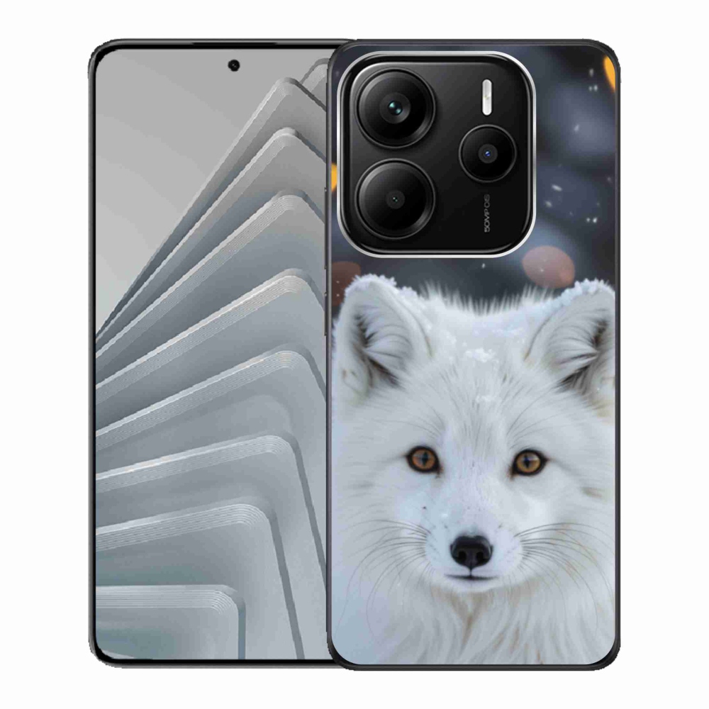 Gelový kryt mmCase na Xiaomi Redmi Note 14 5G - liška polární