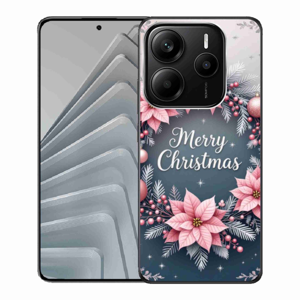 Gelový kryt mmCase na Xiaomi Redmi Note 14 5G - merry christmas