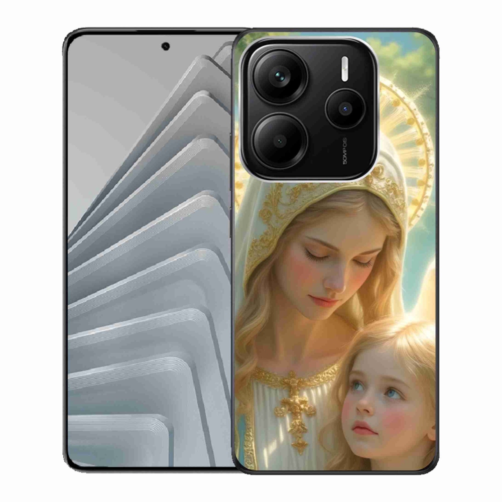 Gelový kryt mmCase na Xiaomi Redmi Note 14 5G - náboženský motiv 2