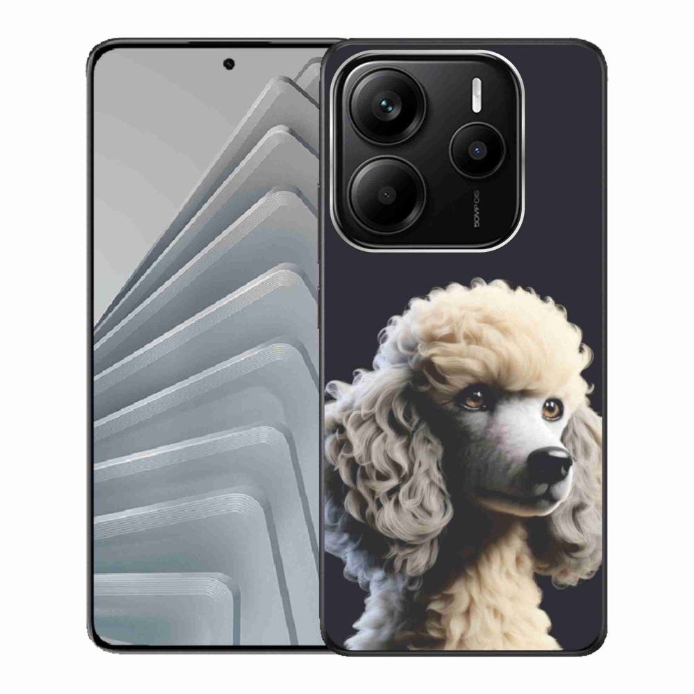 Gelový kryt mmCase na Xiaomi Redmi Note 14 5G - pudl