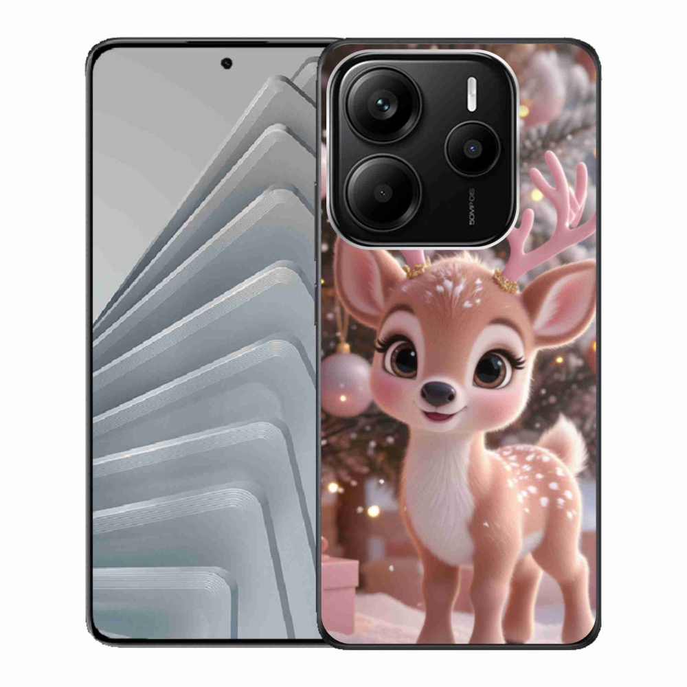 Gelový kryt mmCase na Xiaomi Redmi Note 14 5G - roztomilý sob