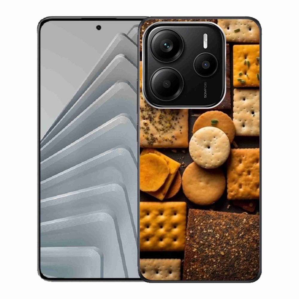 Gelový kryt mmCase na Xiaomi Redmi Note 14 5G - sušenky