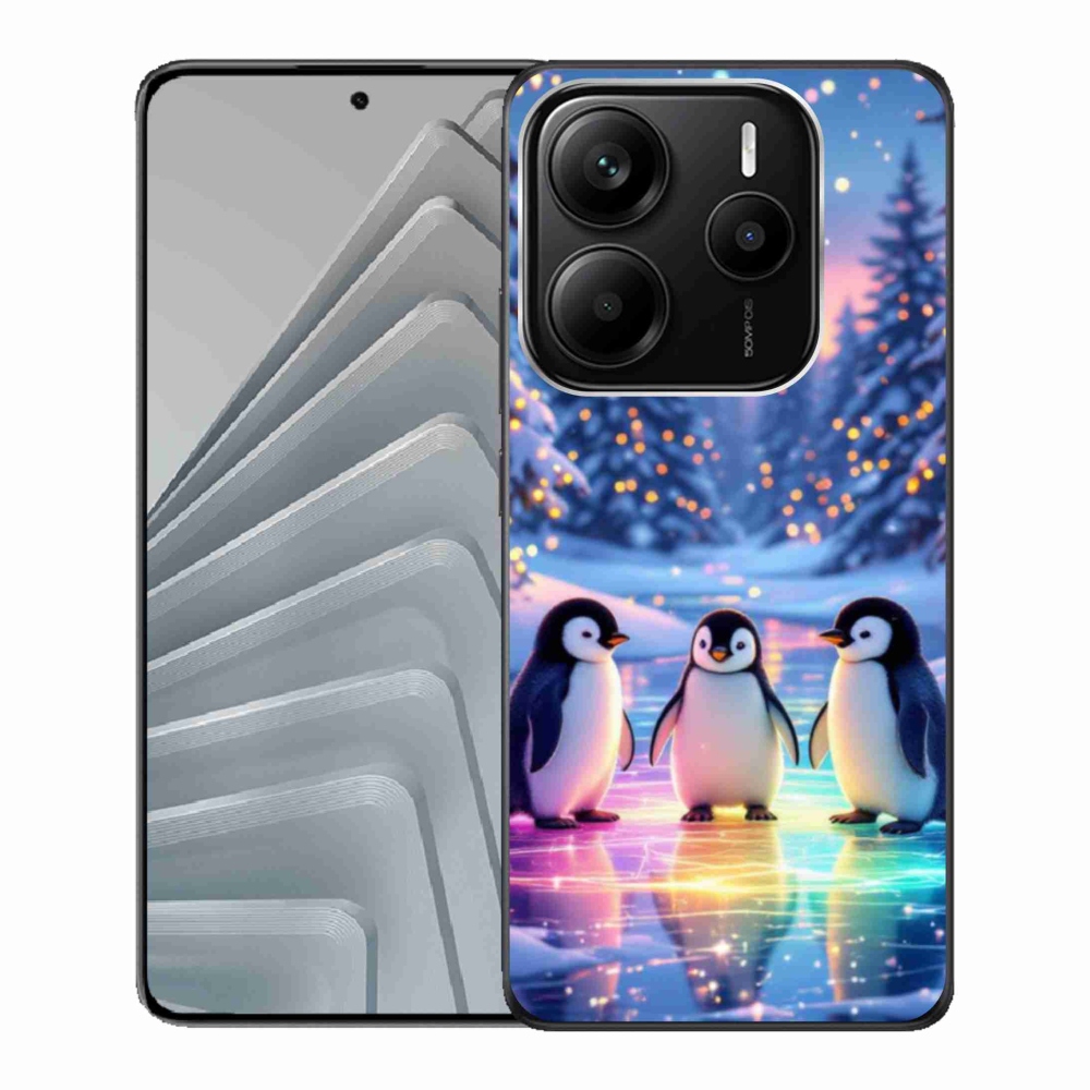 Gelový kryt mmCase na Xiaomi Redmi Note 14 5G - tučnáci