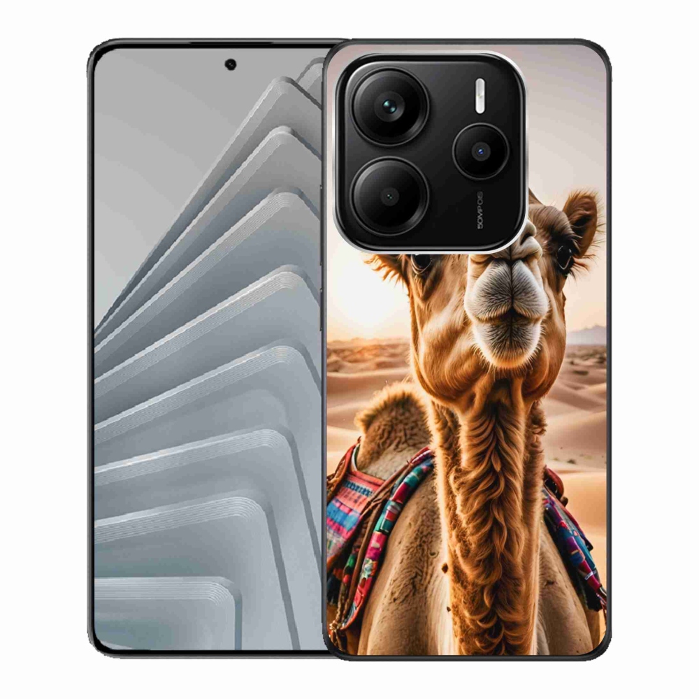 Gelový kryt mmCase na Xiaomi Redmi Note 14 5G - velbloud