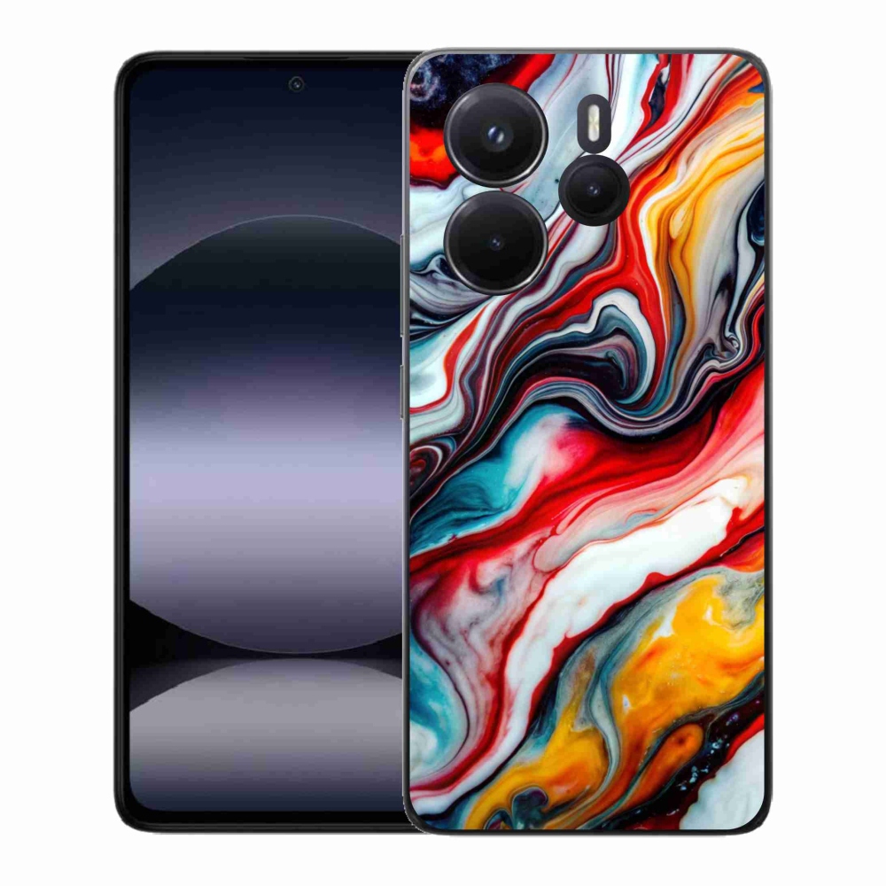 Gelový kryt mmCase na Xiaomi Redmi Note 14 - abstraktní motiv 35
