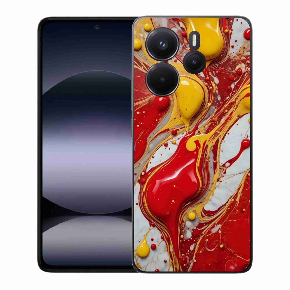 Gelový kryt mmCase na Xiaomi Redmi Note 14 - abstraktní motiv 42