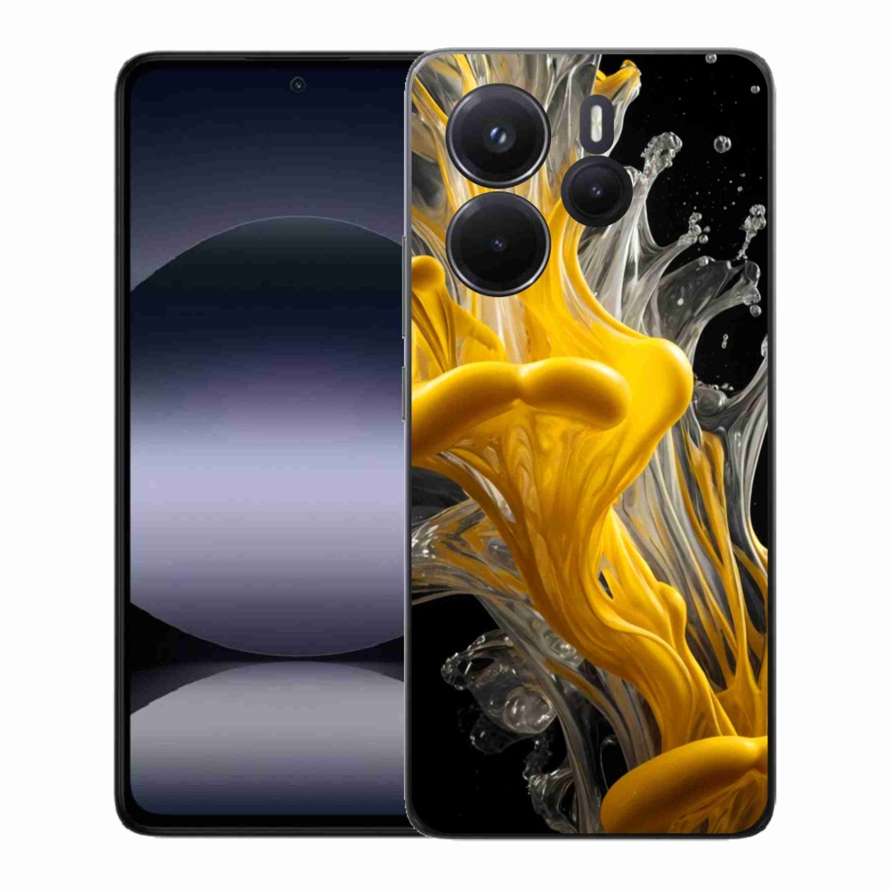 Gelový kryt mmCase na Xiaomi Redmi Note 14 - abstraktní motiv 48