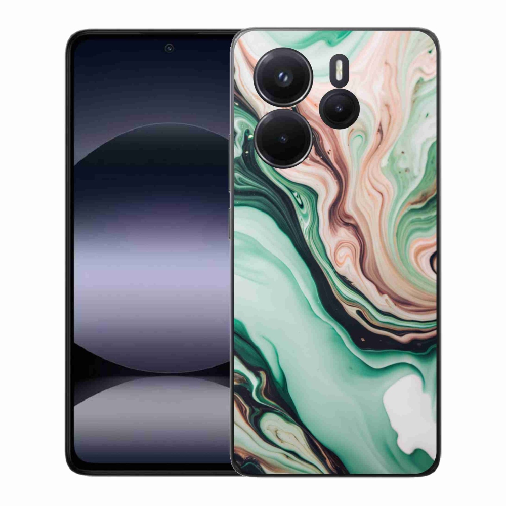 Gelový kryt mmCase na Xiaomi Redmi Note 14 - abstraktní motiv 62