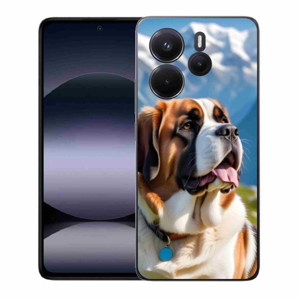 Gelový kryt mmCase na Xiaomi Redmi Note 14 - bernardýn