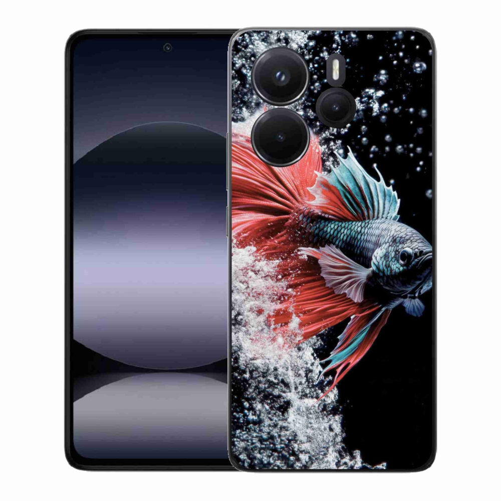 Gelový kryt mmCase na Xiaomi Redmi Note 14 - bojovnice pestrá