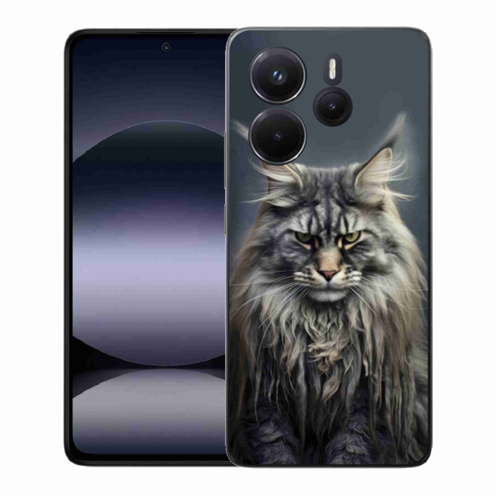 Gelový kryt mmCase na Xiaomi Redmi Note 14 - kočíčí pohled 4