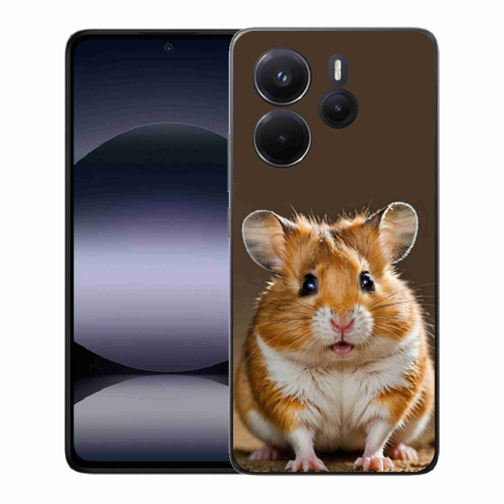 Gelový kryt mmCase na Xiaomi Redmi Note 14 - křeček