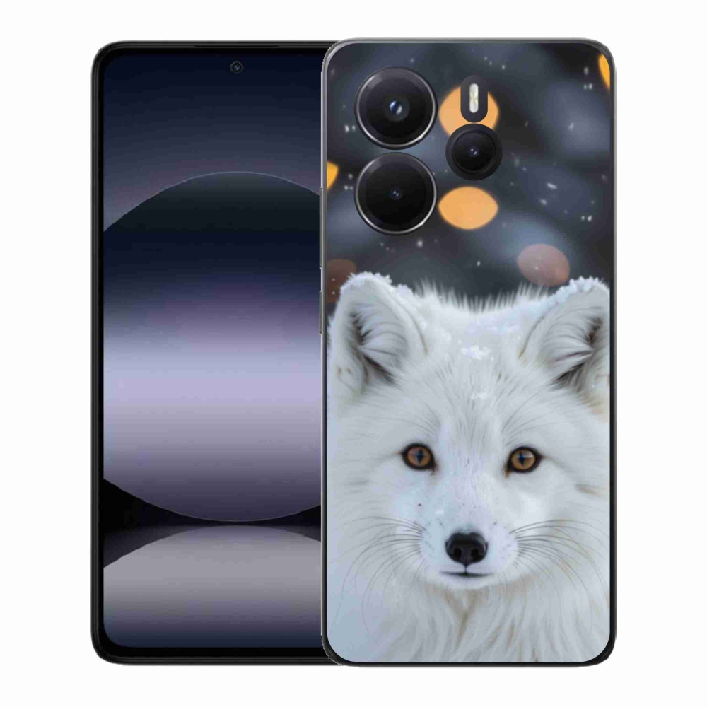 Gelový kryt mmCase na Xiaomi Redmi Note 14 - liška polární