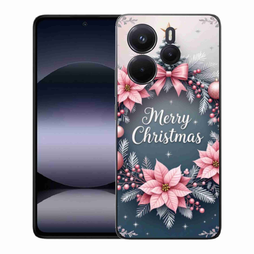 Gelový kryt mmCase na Xiaomi Redmi Note 14 - merry christmas