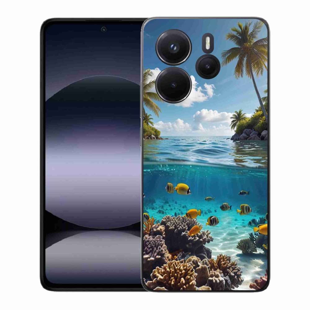 Gelový kryt mmCase na Xiaomi Redmi Note 14 - mořský svět 4