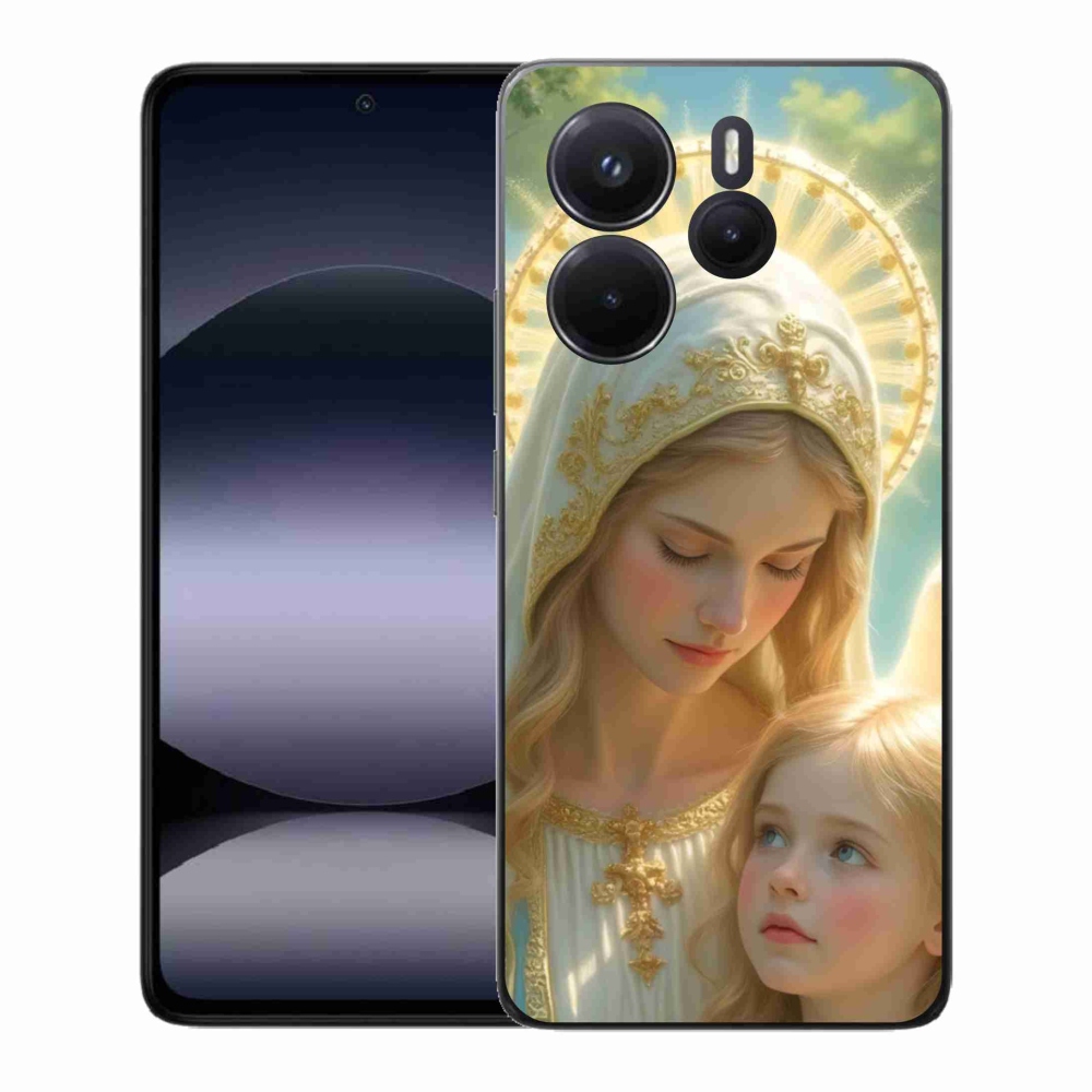 Gelový kryt mmCase na Xiaomi Redmi Note 14 - náboženský motiv 2