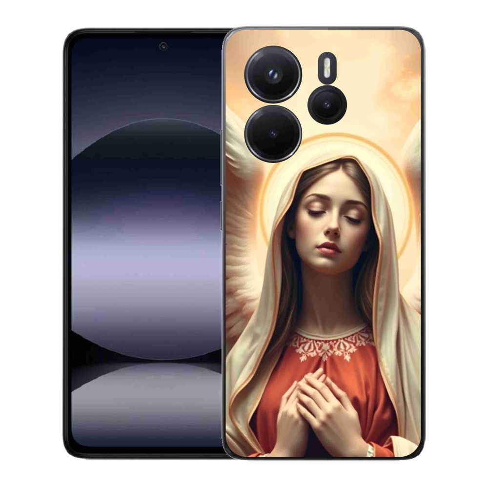 Gelový kryt mmCase na Xiaomi Redmi Note 14 - náboženský motiv