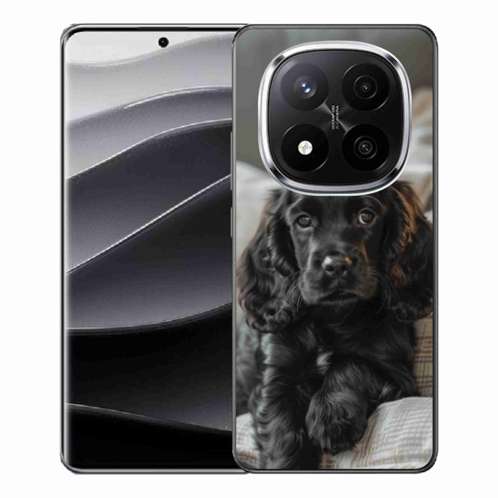 Gelový kryt mmCase na Xiaomi Redmi Note 14 Pro+ 5G - anglický kokršpaněl