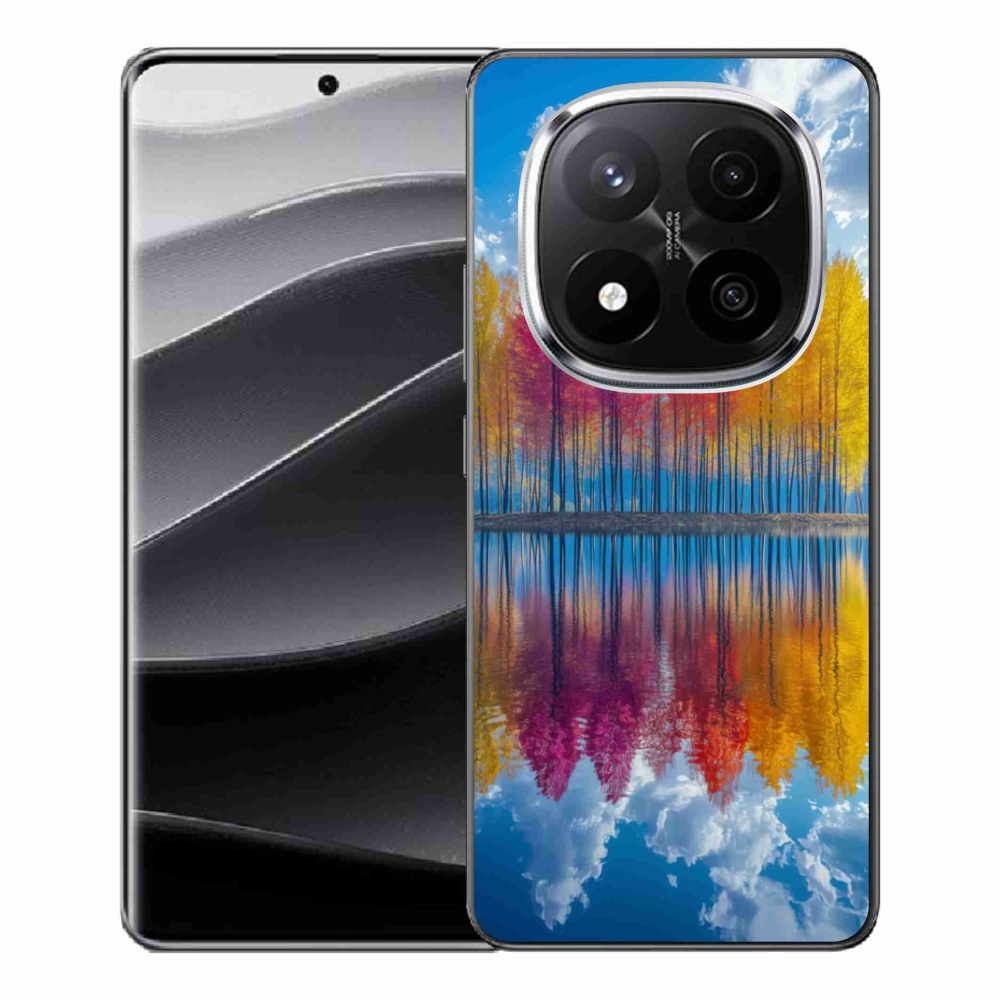 Gelový kryt mmCase na Xiaomi Redmi Note 14 Pro+ 5G - barevné stromy