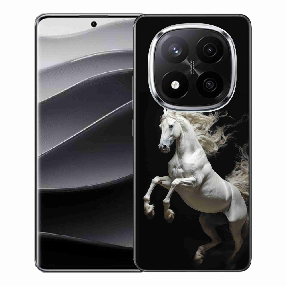 Gelový kryt mmCase na Xiaomi Redmi Note 14 Pro+ 5G - bílý kůň 4