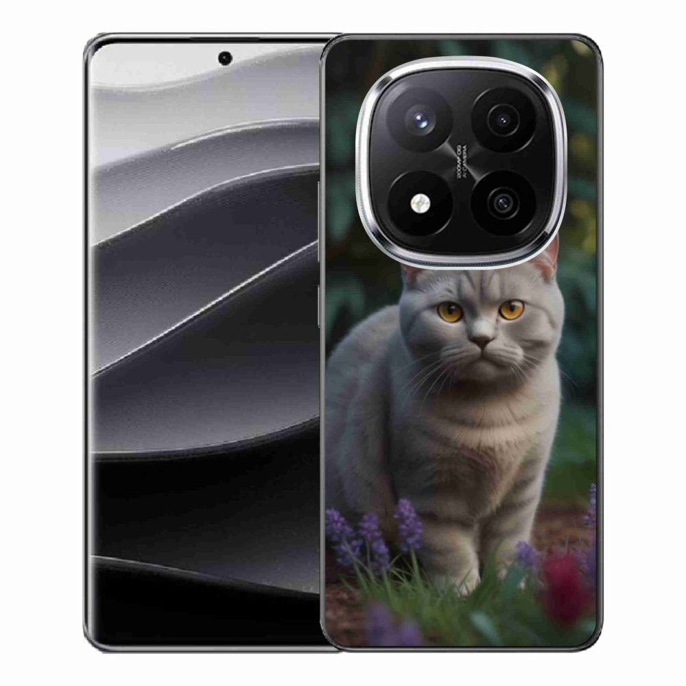 Gelový kryt mmCase na Xiaomi Redmi Note 14 Pro+ 5G - britská kočka
