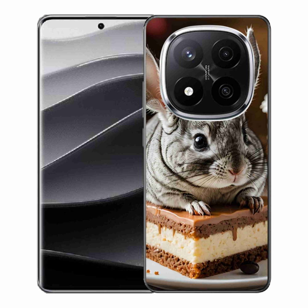 Gelový kryt mmCase na Xiaomi Redmi Note 14 Pro+ 5G - činčila