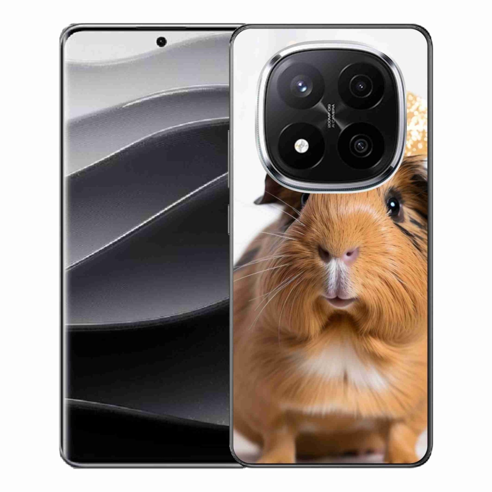 Gelový kryt mmCase na Xiaomi Redmi Note 14 Pro+ 5G - hnědé morče